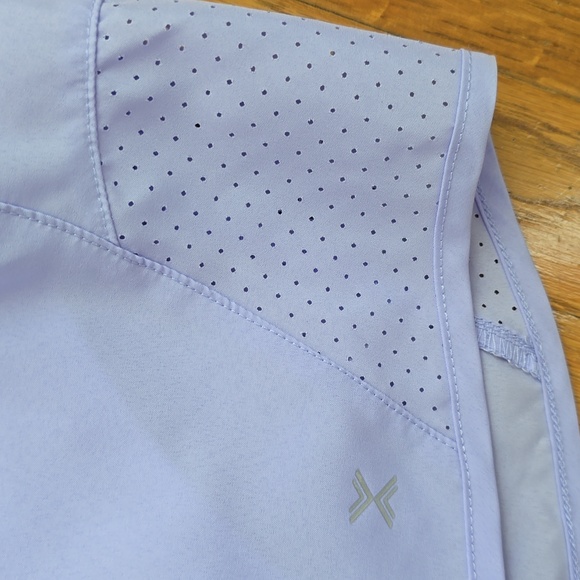 XERSION GIRLS PURPLE RUNNING SHORTS WITH BUILT-IN BRIEFS SIZE LARGE 14 - Picture 13 of 16